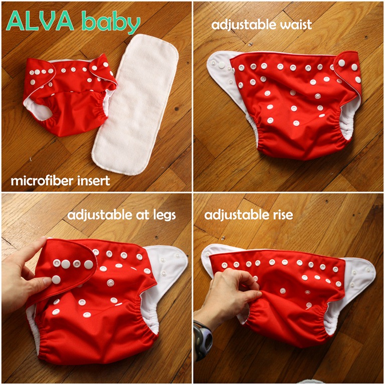 washing alva baby diapers